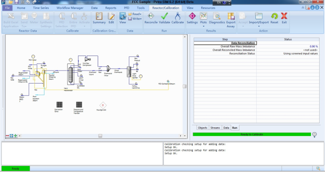 PetroSIM process analysis and optimization dashboard