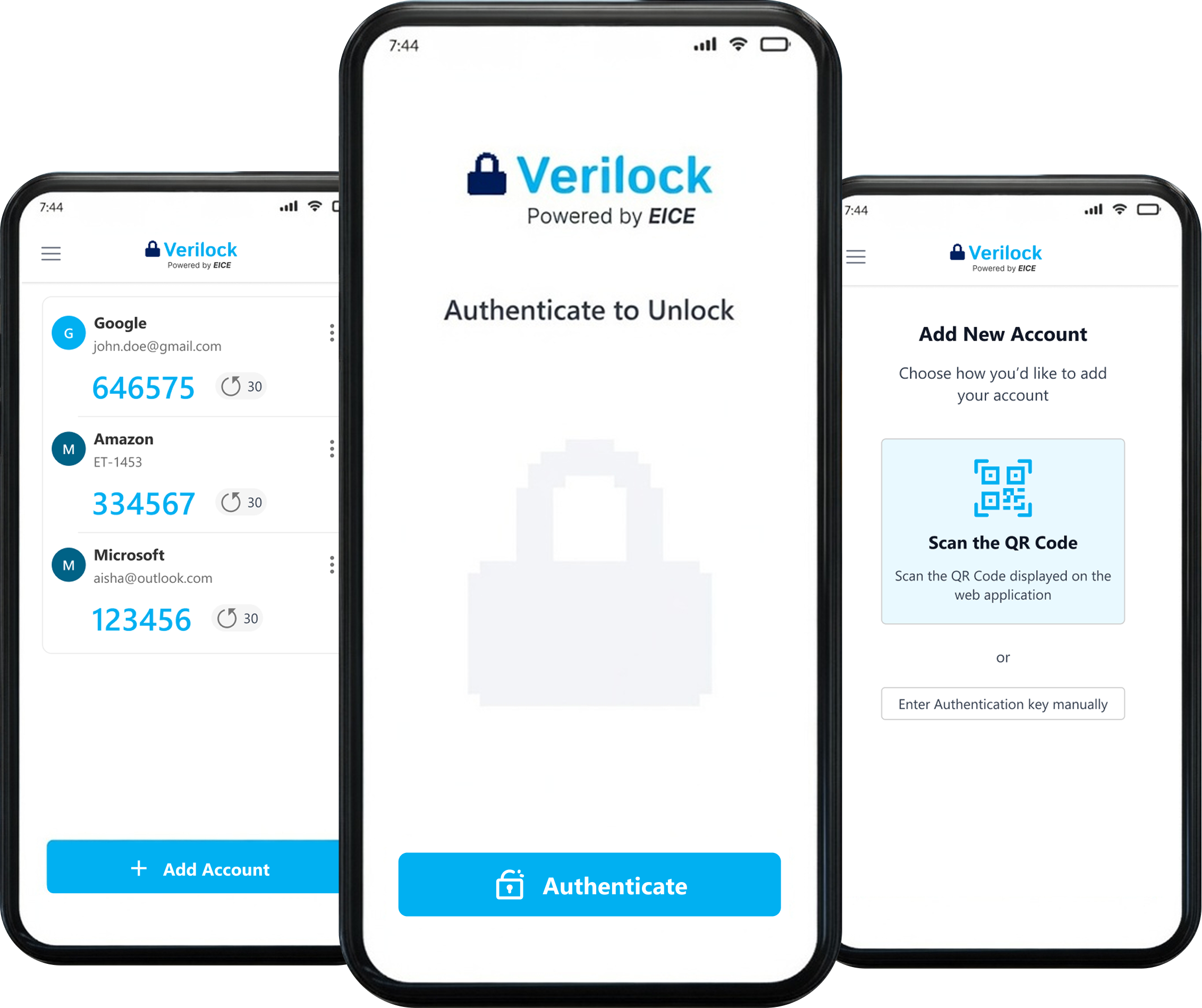 Verilock product screenshot